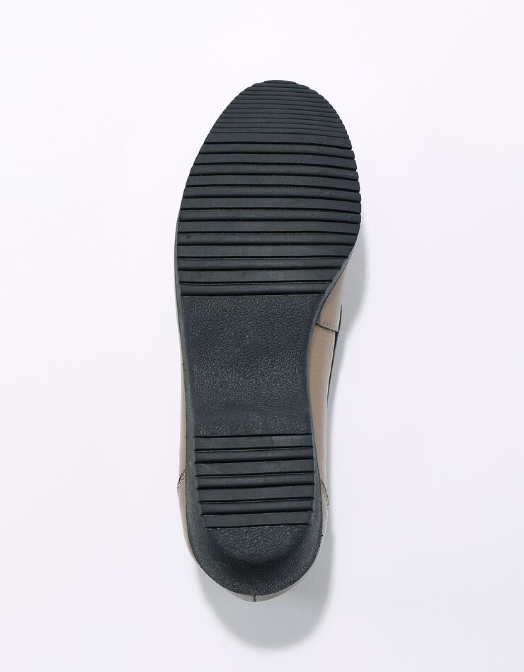 Mocassins largeur confort en cuir souple - uni (bronze) Mocassins largeur confort en cuir souple - uni (bronze)