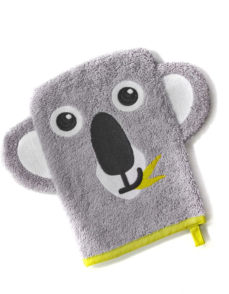 Collection éponge enfant brodée koala - 380g/m2 (gris)