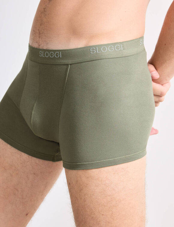 Boxer Basic Freefit X-Move (kaki)