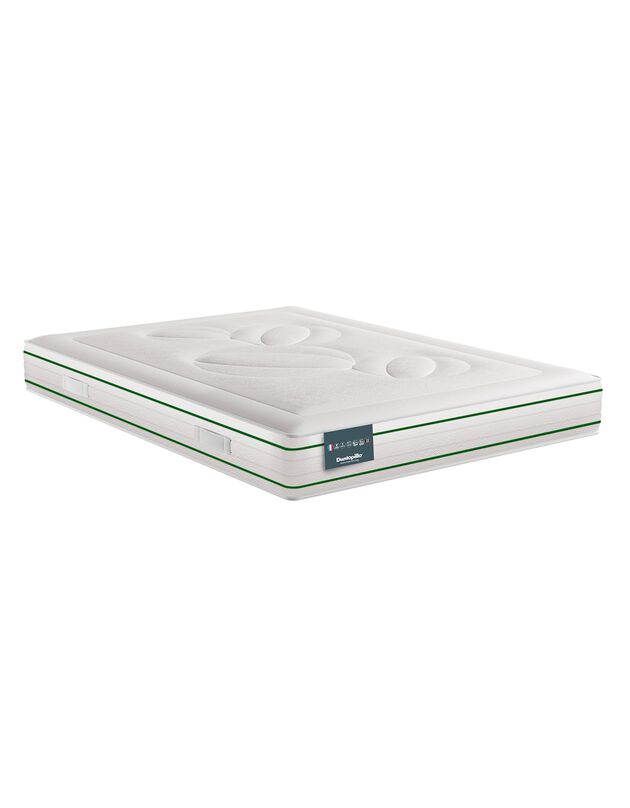 Matelas latex Dunlopillo® haut. 22 cm, confort ferme (blanc)