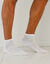 Chaussettes Quarter sport - lot de 5 paires (blanc)