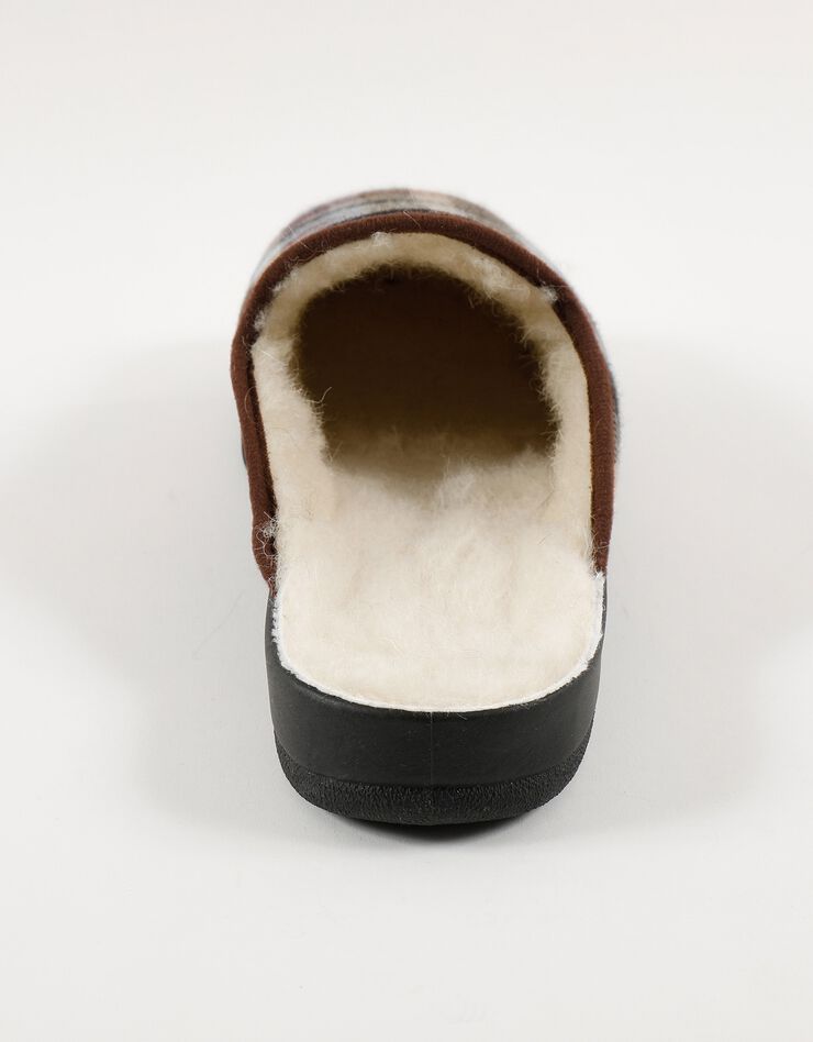 Mules homme fourrées - jusqu'au 47 (marron) Mules homme fourrées - jusqu'au 47 (marron)