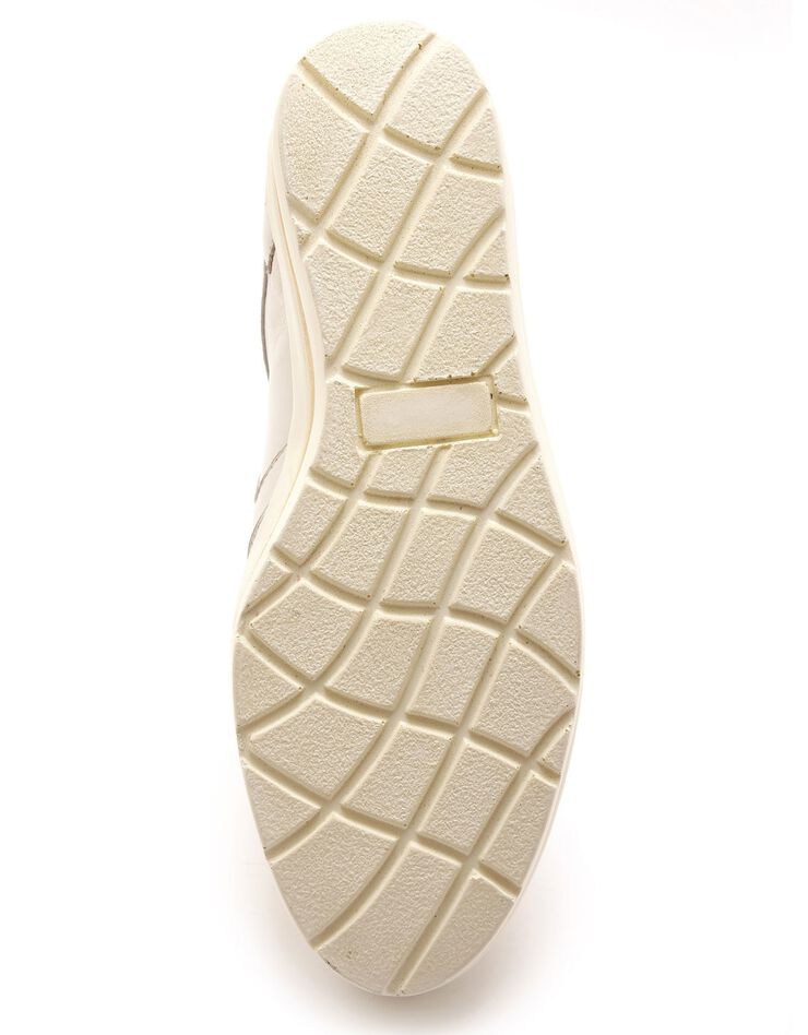 Derbies à lacets, petit compensé (blanc) Derbies à lacets, petit compensé (blanc)