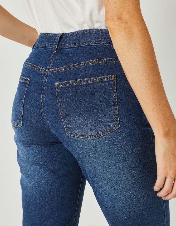 Pantalon mom, denim stretch (stone) Pantalon mom, denim stretch (stone)