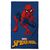 Drap de plage enfant Spider-Man éponge velours coton - 320g/m2 (bleu)