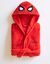 Robe de chambre enfant capuche Spider-Man® personnalisable - polaire (rouge)