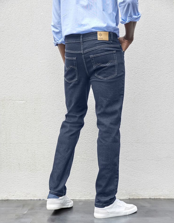 Jean coupe 5 poches extensible coton - entrej. 72 cm (brut) Jean coupe 5 poches extensible coton - entrej. 72 cm (brut)