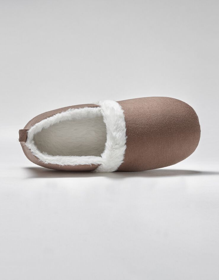 Chaussons doublés fausse fourrure (taupe) Chaussons doublés fausse fourrure (taupe)