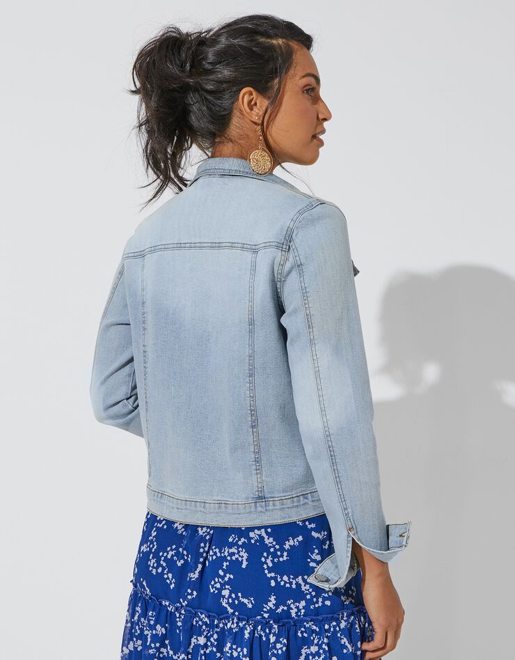 Veste boutonnée en jean (bleached) Veste boutonnée en jean (bleached)