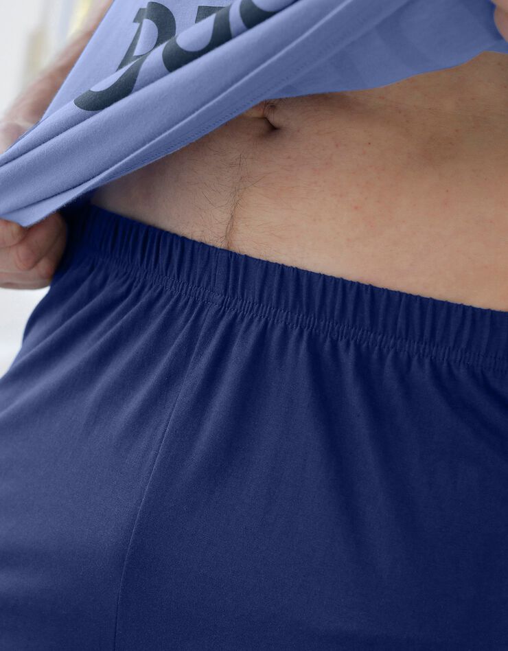 Pyjashort Schtroumpfs manches courtes (bleu) Pyjashort Schtroumpfs manches courtes (bleu)