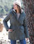 Parka déperlante doublée maille polaire (kaki)