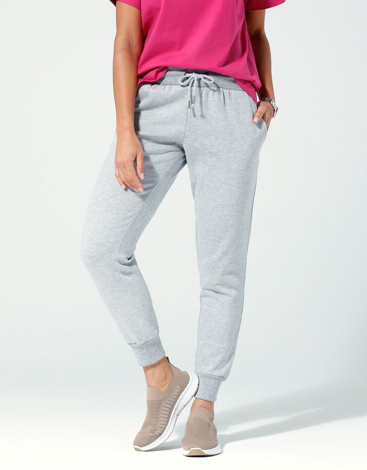 Pantalon jogging en molleton gratté Pantalon jogging en molleton gratté