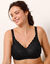 Soutien-gorge minimiseur dentelle graphique - sans armatures (noir)