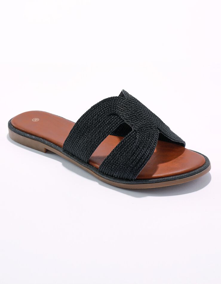 Mules plates (noir) Mules plates (noir)
