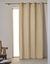 Rideau velours côtelé (beige)