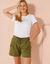 Short cargo fluide (kaki)