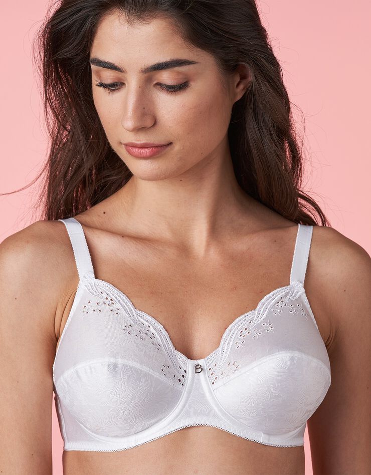 Soutien-gorge emboîtant Emily - avec armatures (blanc)