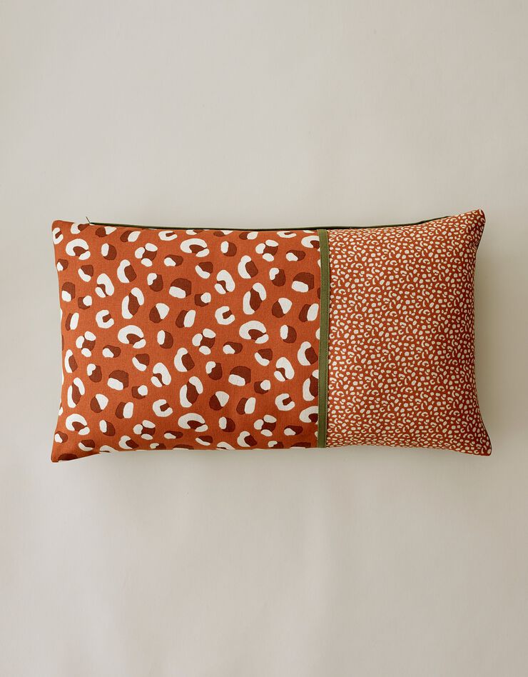 Housse de coussin rectangulaire imprimé Savana - lot de 2 (caramel) Housse de coussin rectangulaire imprimé Savana - lot de 2 (caramel)