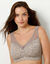 Soutien-gorge minimiseur en dentelle florale - sans armatures (vison)