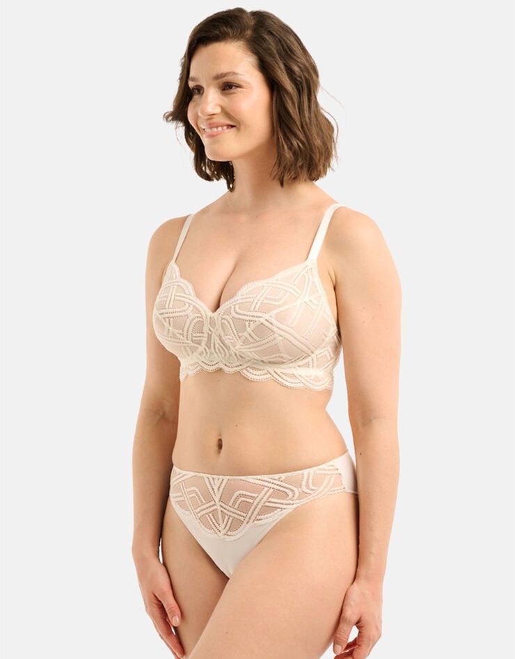 Soutien-gorge sans armature Elise (ivoire)