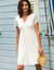 Robe macramé dentelle (blanc)