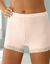 Boxer coton dentelle - lot de 2 (peau)