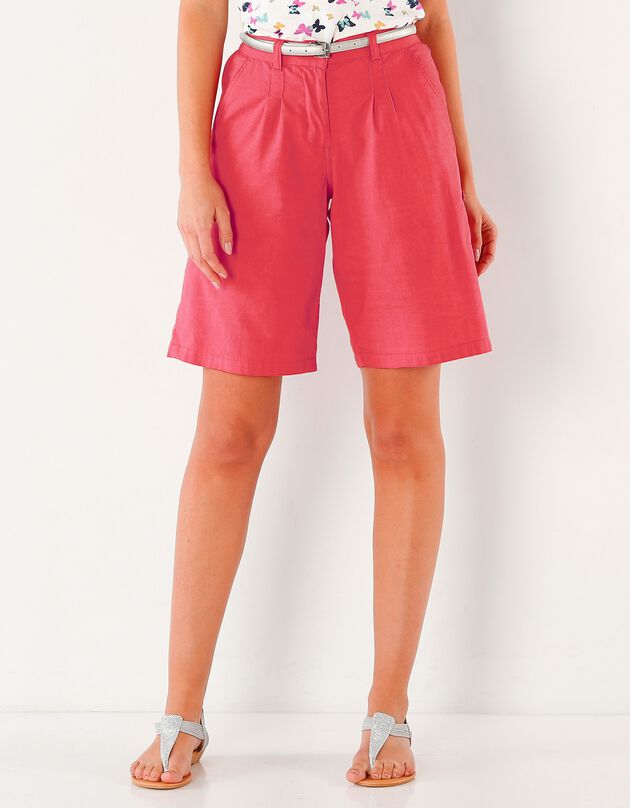 Short bermuda longueur réglable (corail)