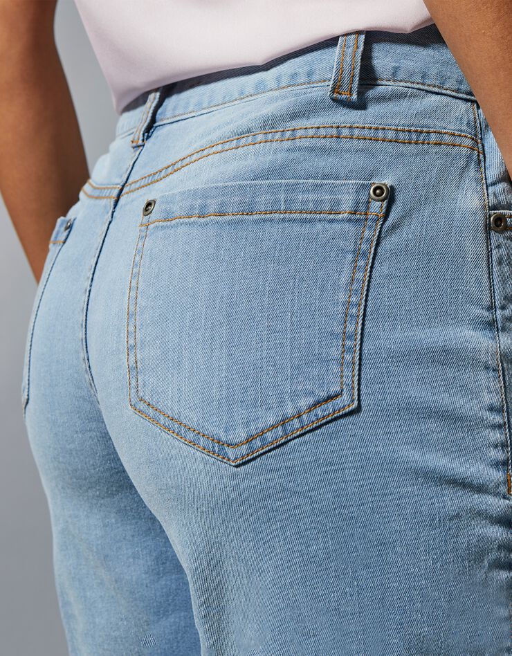 Short denim brodé (bleached) Short denim brodé (bleached)