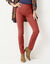 Jegging grande stature - taille élastiquée ultra confort (tomette)