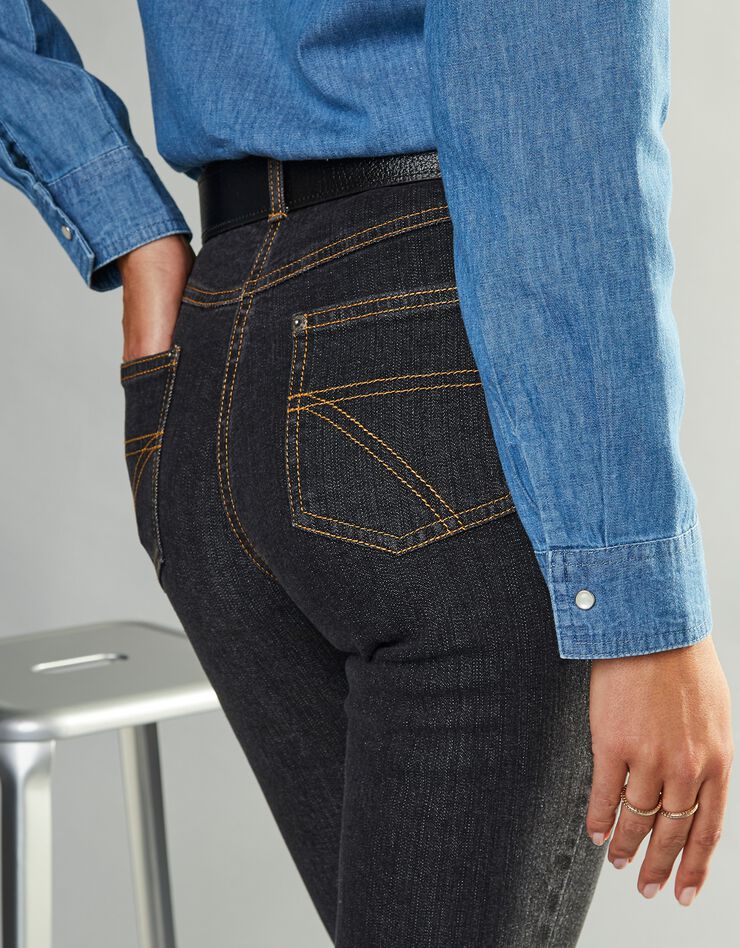 Jean coupe droite stretch - moyenne stature (black) Jean coupe droite stretch - moyenne stature (black)