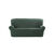 Housse texturée bi-extensible spéciale canapé fauteuil à accoudoirs (vert)