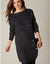 Pull tunique boutonné, toucher doux (noir)