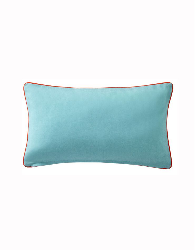 Housse de coussin, collection "Odette Lepeltier" - lot de 2 (écru / safran)