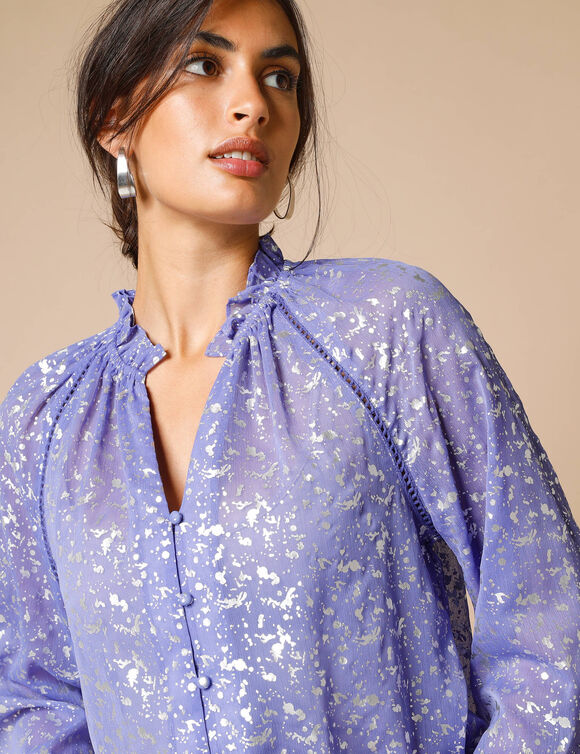 Chemise Madonna Rose Avec Inscription Argentée - Taille M, Occasion Très Bon État, Style Vintage