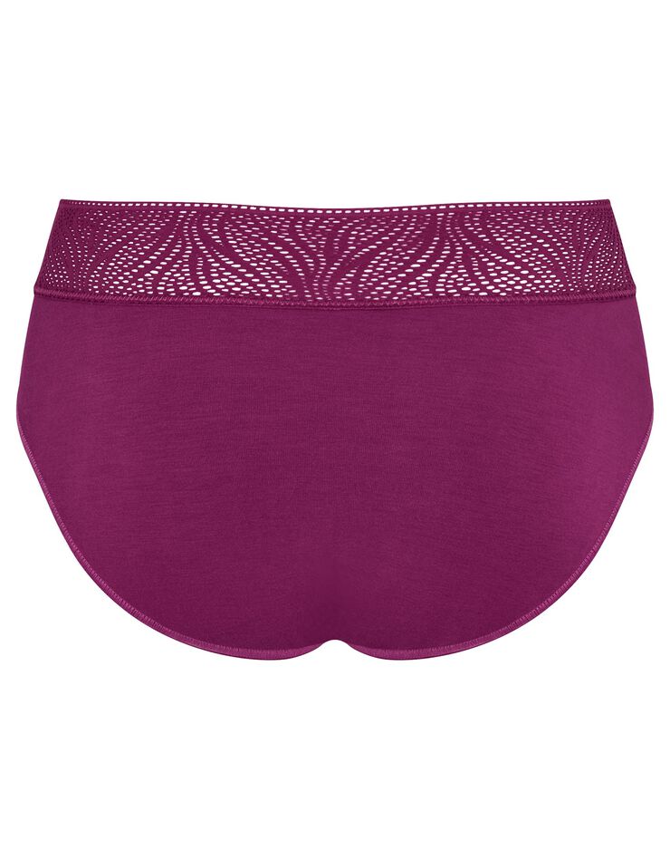Culotte menstruelle échancrée SLOGGI® (violine) Culotte menstruelle échancrée SLOGGI® (violine)