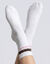 Mi-chaussettes sportswear en c&ocirc;tes et rayures - lot de 3 paires (kaki / chocolat)