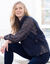 Pull sans manches, forme boite (marine)