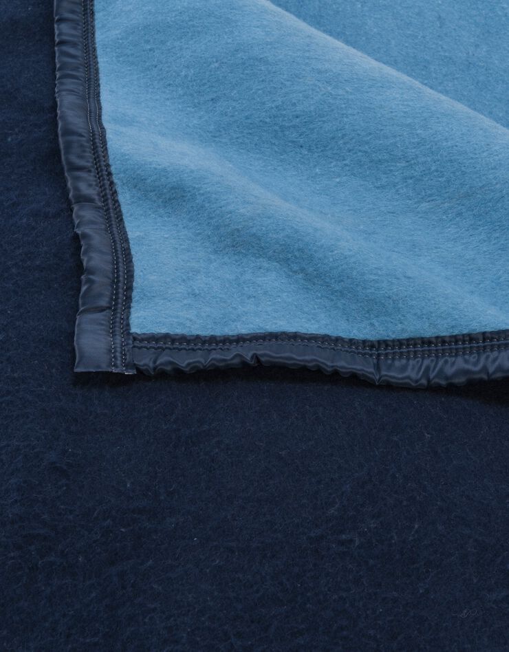 Couverture bicolore (marine)