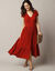 Robe longue unie (terracotta)