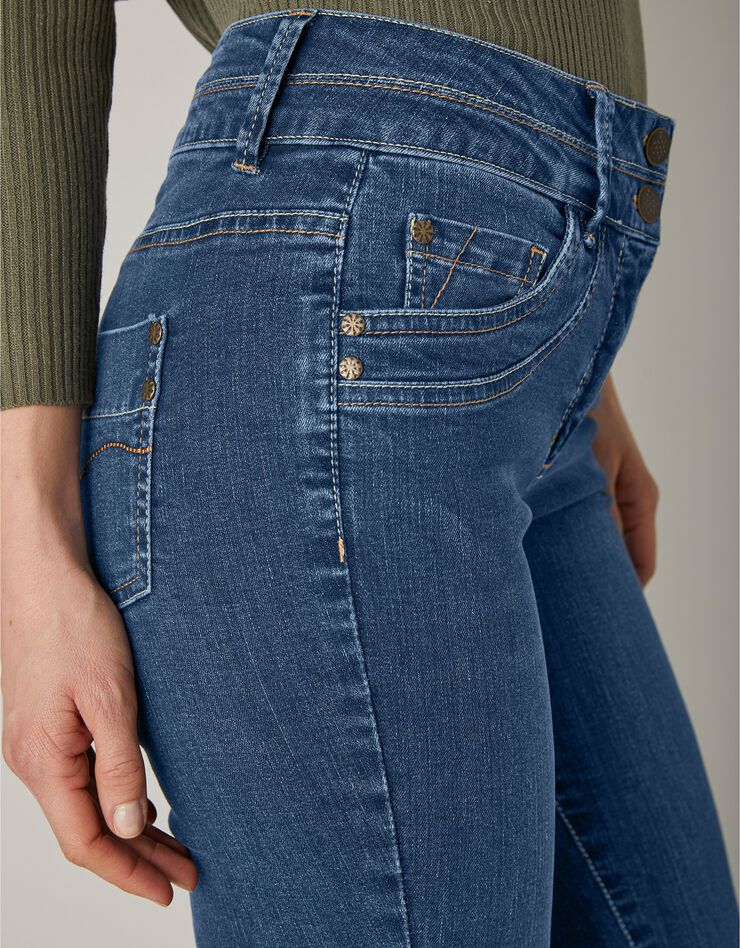 Jean délavé coupe bootcut stretch (stone) Jean délavé coupe bootcut stretch (stone)