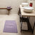 Tapis de bain motif fantaisie (lilas)