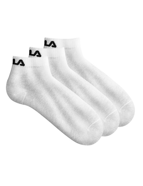 Chaussettes tiges courtes "Training" - lot de 3 paires (blanc)