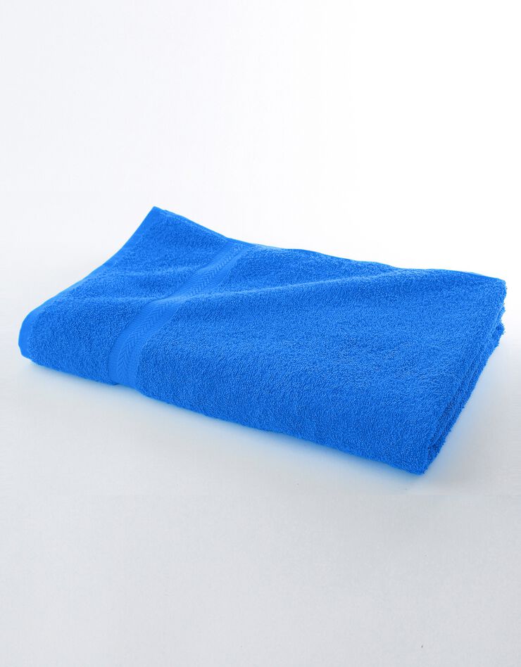Eponge unie 420 g/m2 confort moelleux (bleu dur) Eponge unie 420 g/m2 confort moelleux (bleu dur)