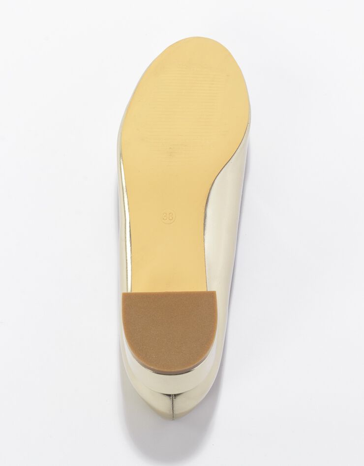 Ballerines petit talon (doré) Ballerines petit talon (doré)