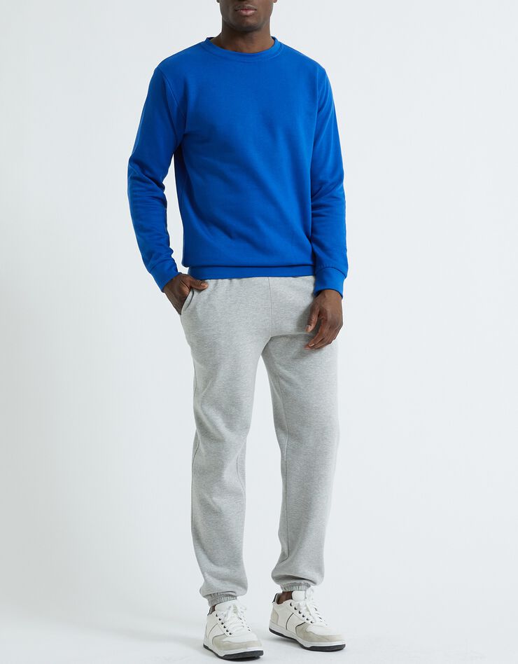 Sweat molleton col rond (bleu roy) Sweat molleton col rond (bleu roy)