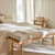 Long coussin de sol, collection "Intemporelle" (beige)