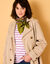 Trench déperlant ceinture amovible (beige)