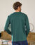 T-shirt col rond manches longues - lot de 3 (noir + vert + tilleul)