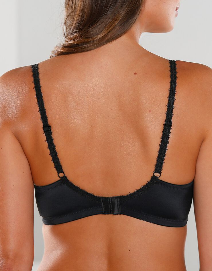 Soutien-gorge microfibre et tulle brodé Lagos - sans armatures (noir) Soutien-gorge microfibre et tulle brodé Lagos - sans armatures (noir)