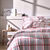 Linge de lit Scott flanelle tissé teint (beige)